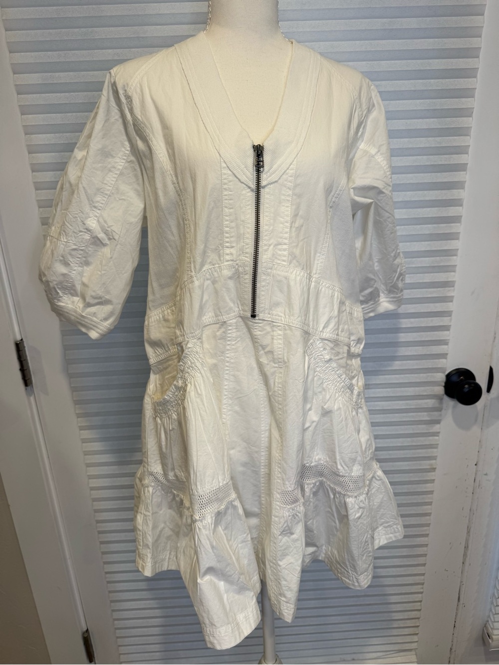 Daily Practice by Anthropologie Relaxed Tiered Mini Dress 1293 - Picture 7 of 11
